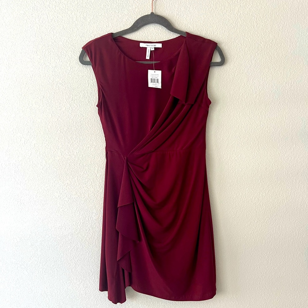 NWT Max & Cleo Burgundy Dress